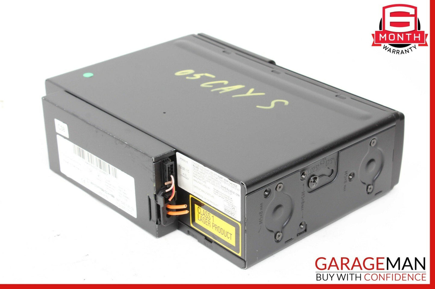 03-06 Porsche Cayenne 955 6 CD Changer CDC 4 7L5035111 OEM