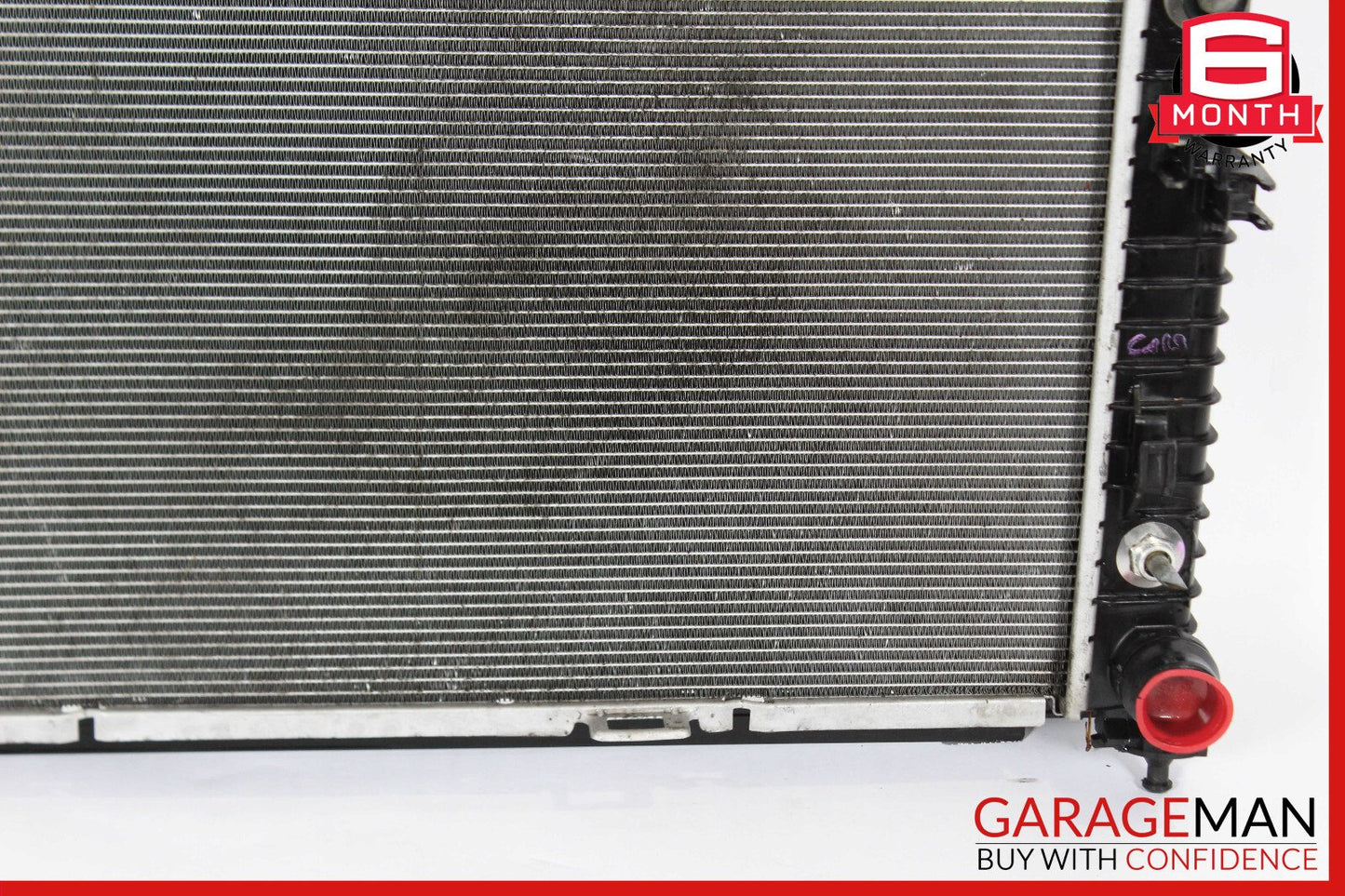 12-19 Mercedes X166 GL450 ML550 Water Radiator A/C Conditioning Condenser OEM