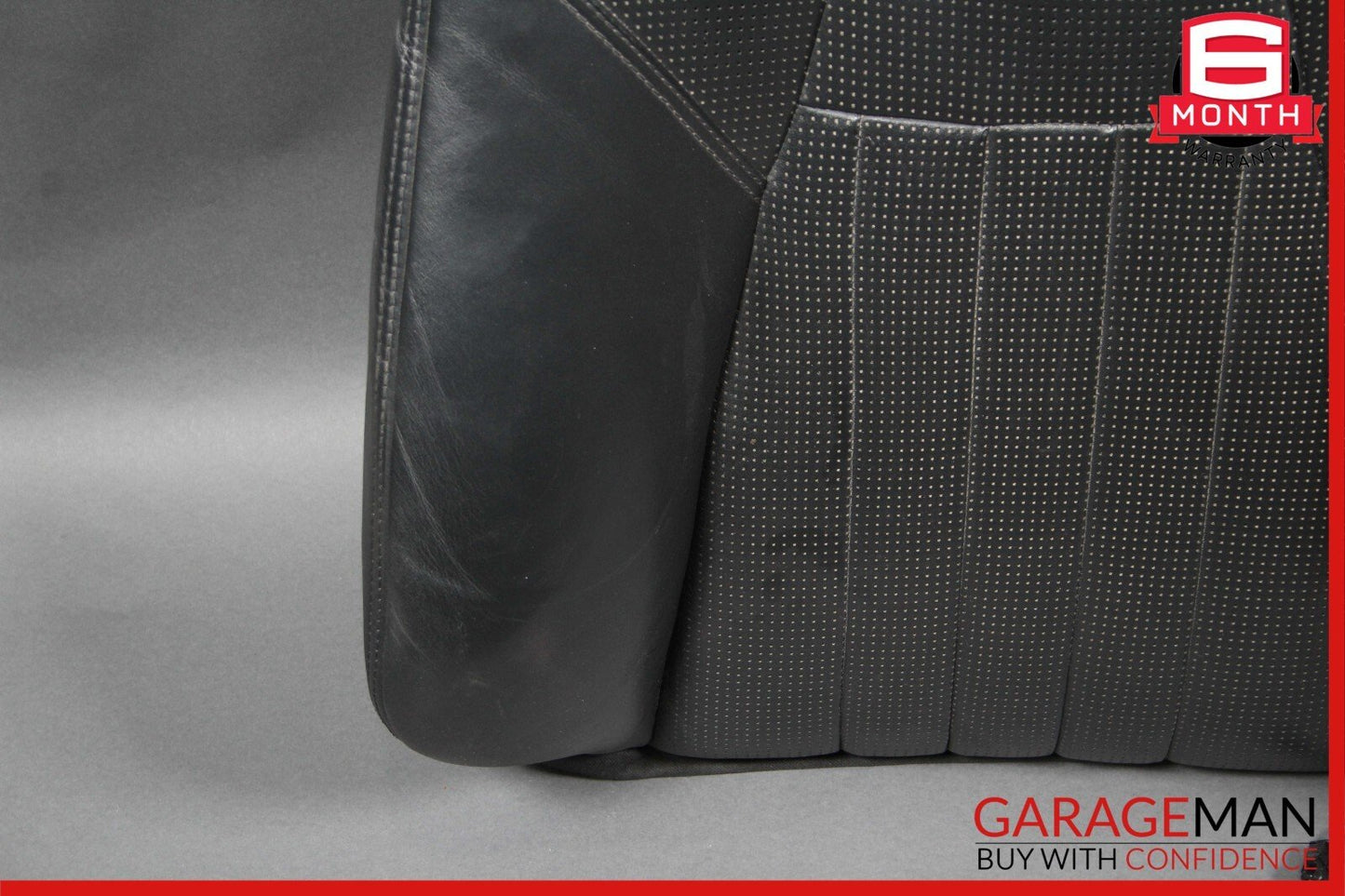03-06 Mercedes W220 S55 AMG Front Right / Left Top Upper Seat Cushion Black