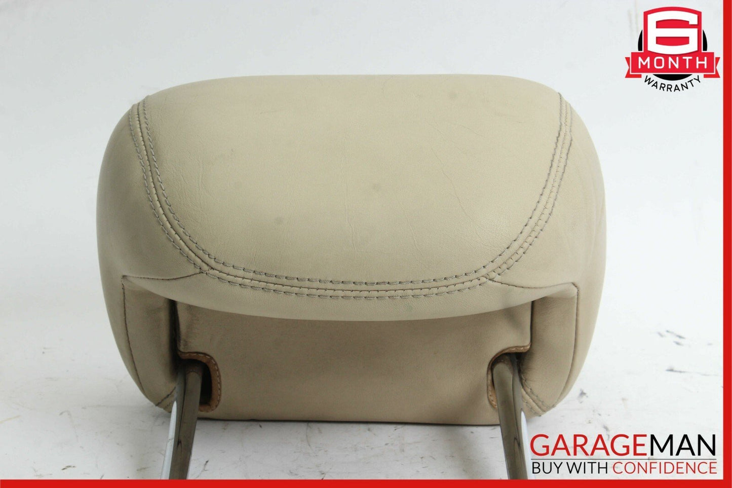 03-08 Mercedes R230 SL500 Front Right or Left Side Seat Headrest Head Rest Beige