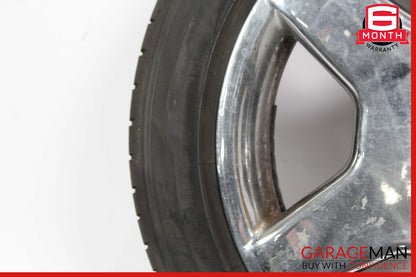 00-06 Mercedes W220 S430 CL500 9 X R18 18" Rear Wheel Rim 2204013702 OEM