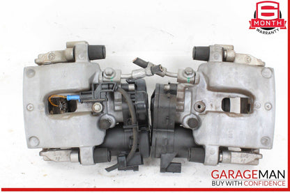 15-21 Mercedes W205 C300 C350e Rear Left & Right Side Brake Caliper Set of 2 OEM