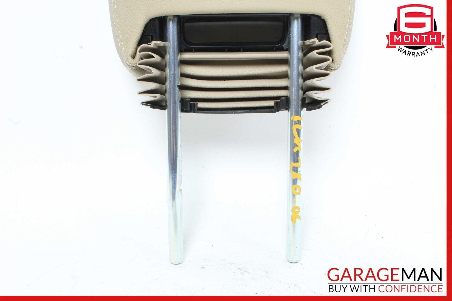 05-11 Mercedes R171 SLK280 Front Left / Right Side Seat Headrest Head Rest Beige