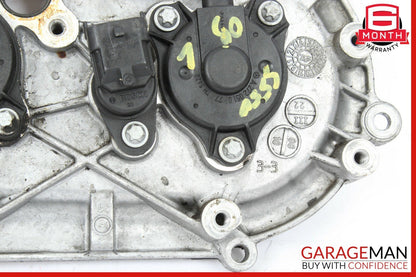 06-10 Mercedes W221 S550 Front Left Engine Timing Chain Cover Plate OEM