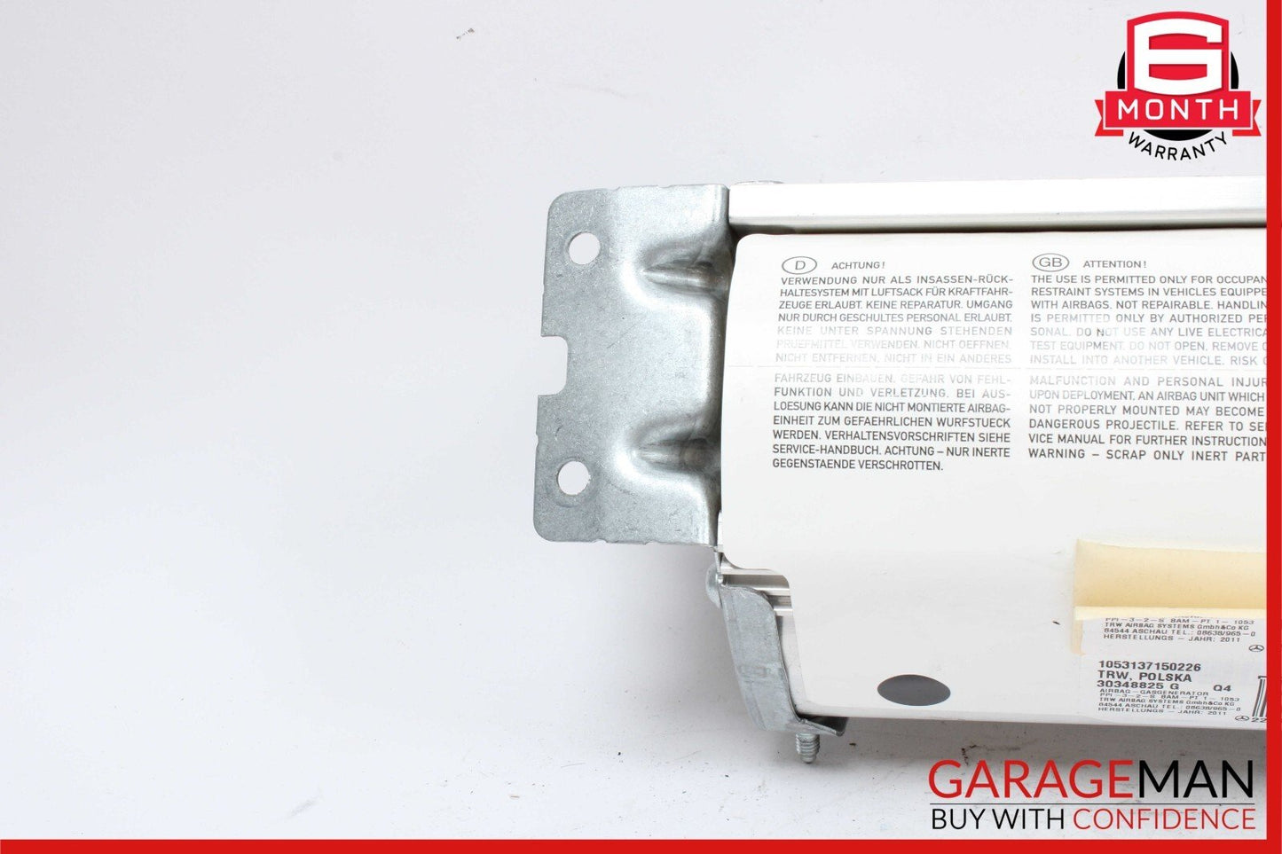07-14 Mercedes W221 S550 CL500 Front Right Dash Dashboard Airbag Air Bag OEM