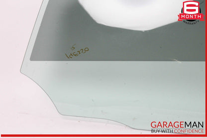 10-16 Mercedes W212 E350 E400 E550 Front Left Driver Side Door Window Glass OEM