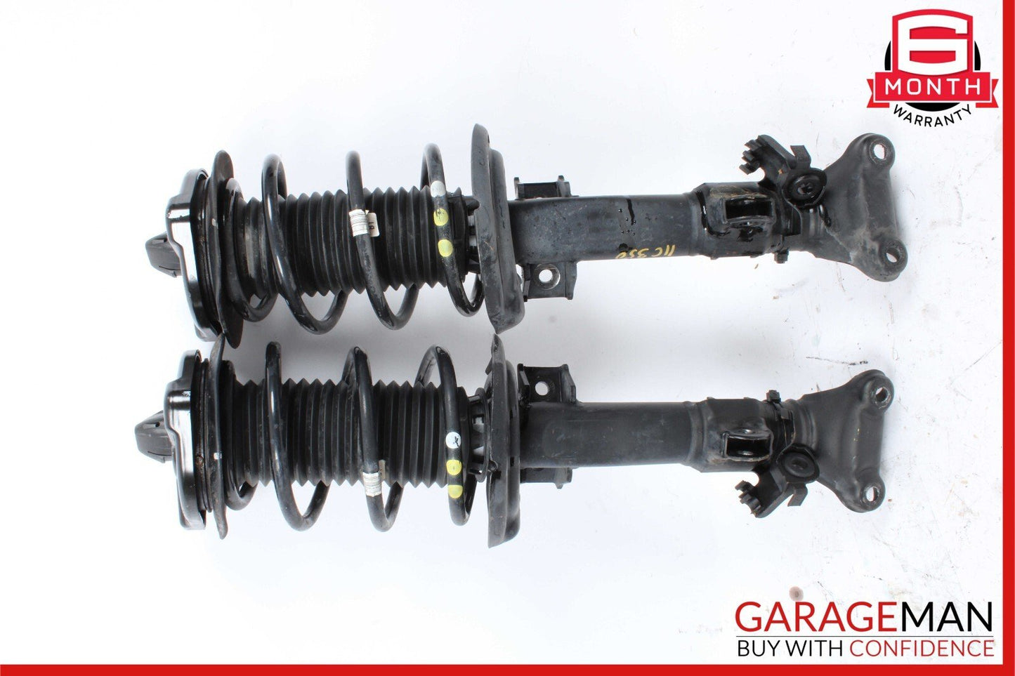 08-17 Mercedes W204 C250 C300 Front Shock Absorber Coil Spring Set of 2 Pc RWD