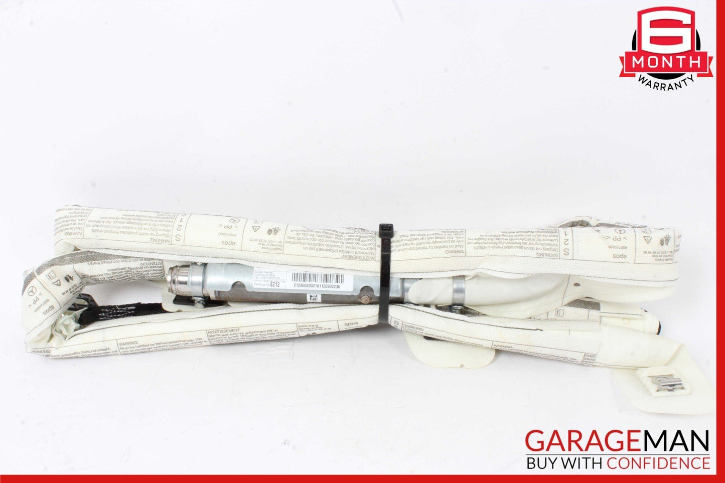 09-12 MERCEDES W212 E350 RIGHT SRS ROOF SAFETY MODULE 2128601902