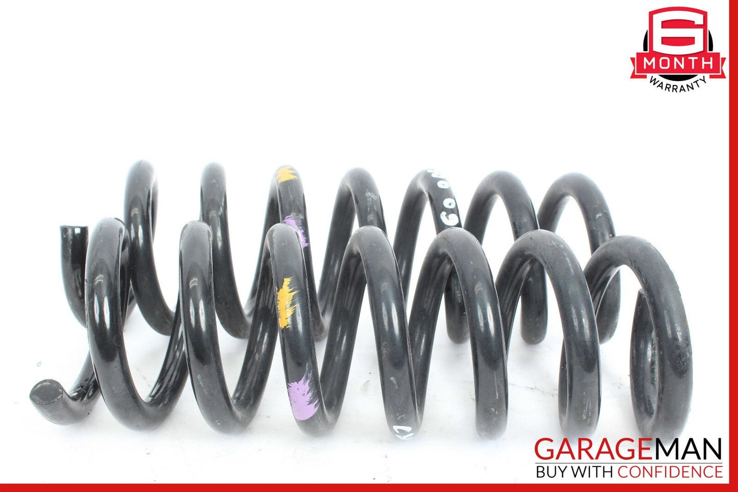 08-14 Mercedes W204 C300 C350 Rear Shock Strut Coil Spring Set of 2 OEM