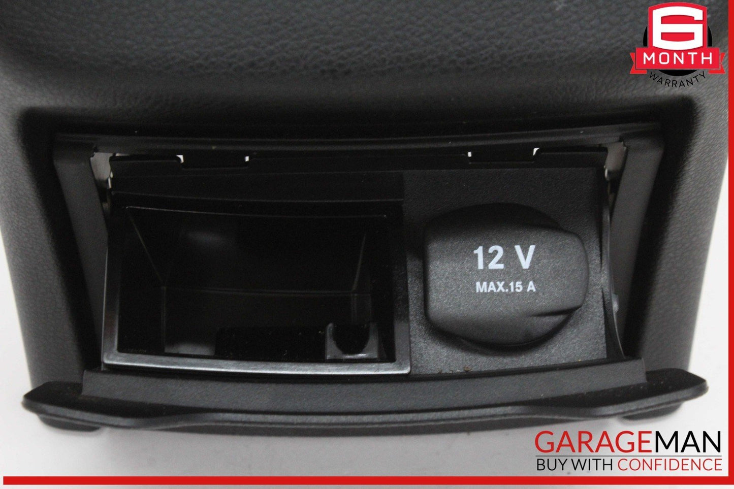 15-20 Mercedes W205 C300 Rear Center Console AC Air Vent Grille Trim Cover OEM