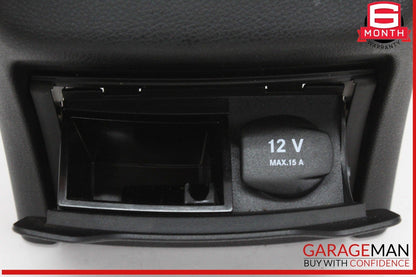 15-20 Mercedes W205 C300 Rear Center Console AC Air Vent Grille Trim Cover OEM