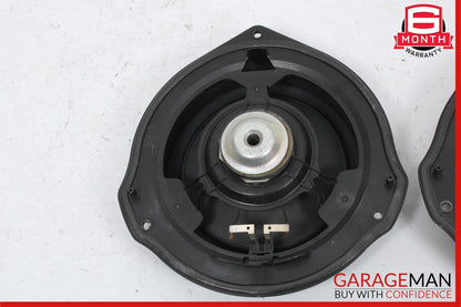 08-14 Mercedes W204 C250 Front Right & Left Door Sound Speakers Set of 2 OEM