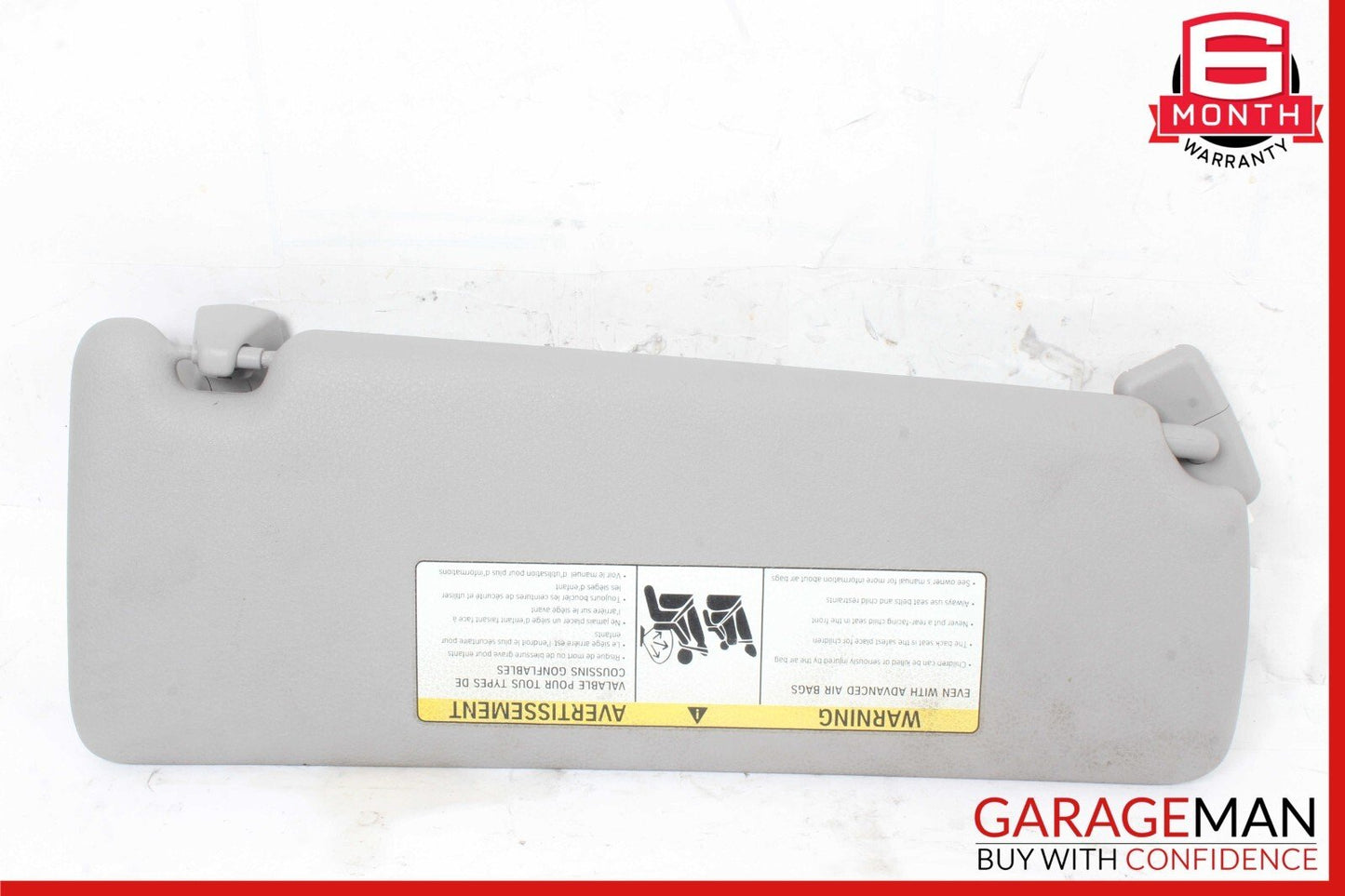 12-18 BMW F30 320i 328i Front Left Driver Side Sunvisor Sun Visor Shade Cover