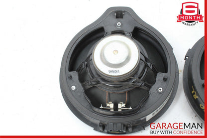 08-11 Mercedes W204 C300 Rear Right & Left Side Door Sound Speakers Set OEM