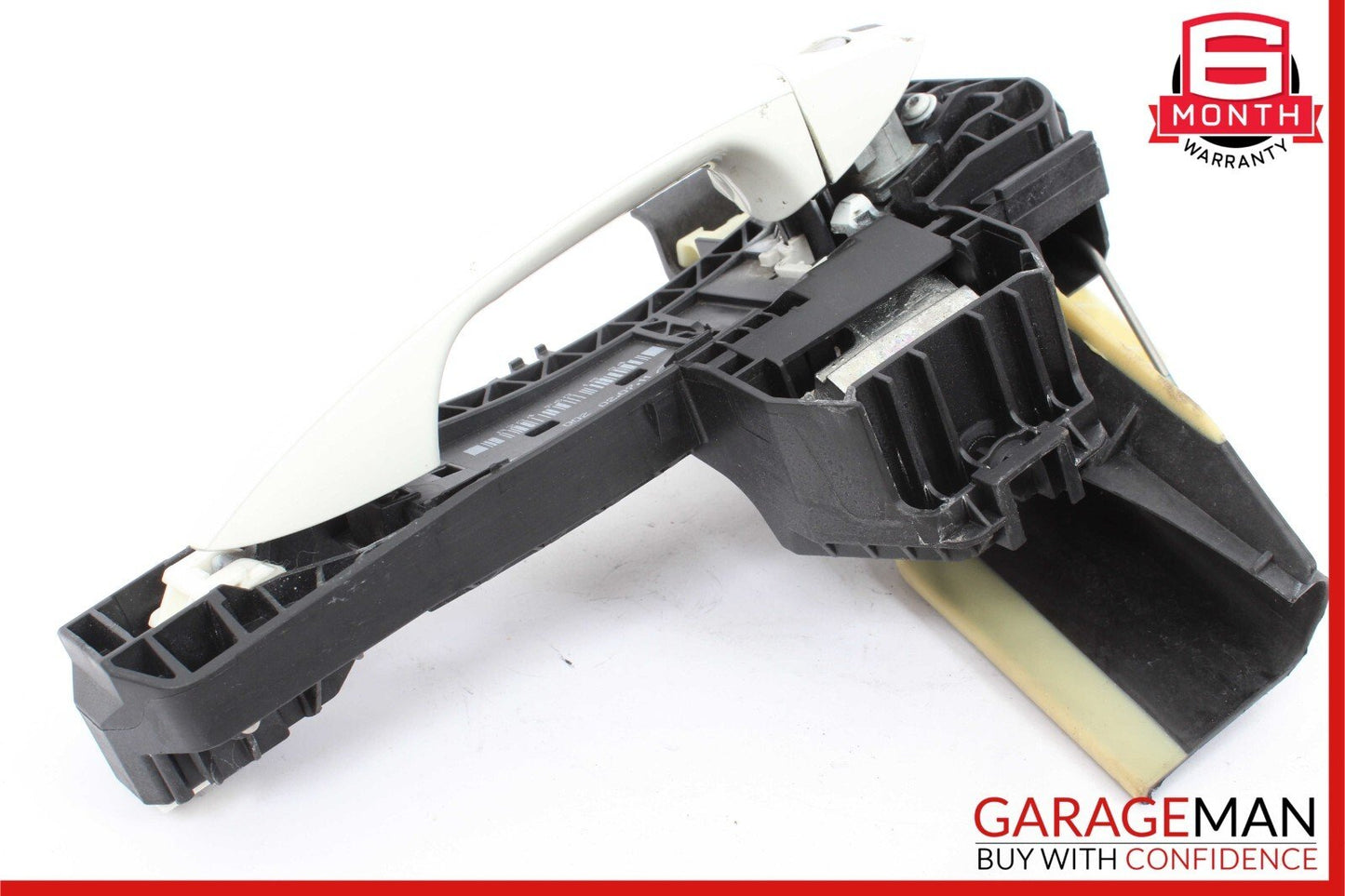 10-13 Mercedes W212 E350 Front Left Exterior Door Handle Assembly Calcite White