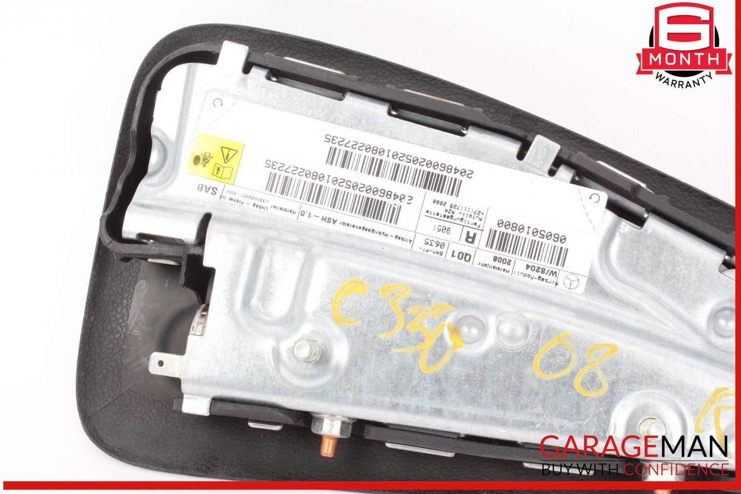 08-15 Mercedes W204 C350 C250 Front Right Passenger Seat Airbag Air Bag SRS OEM