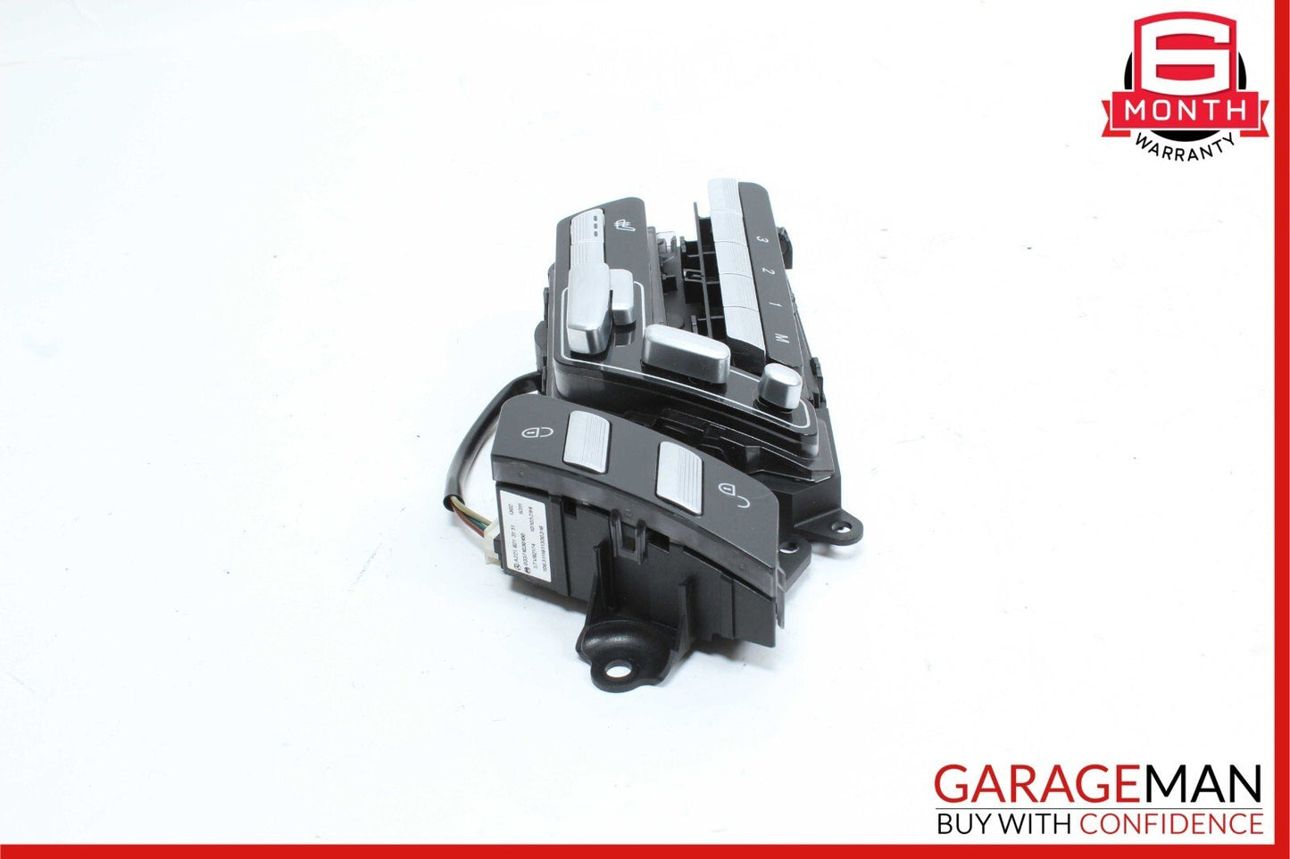 07-13 Mercedes W221 S400 S550 CL600 Front Right Side Seat Control Switch Set OEM