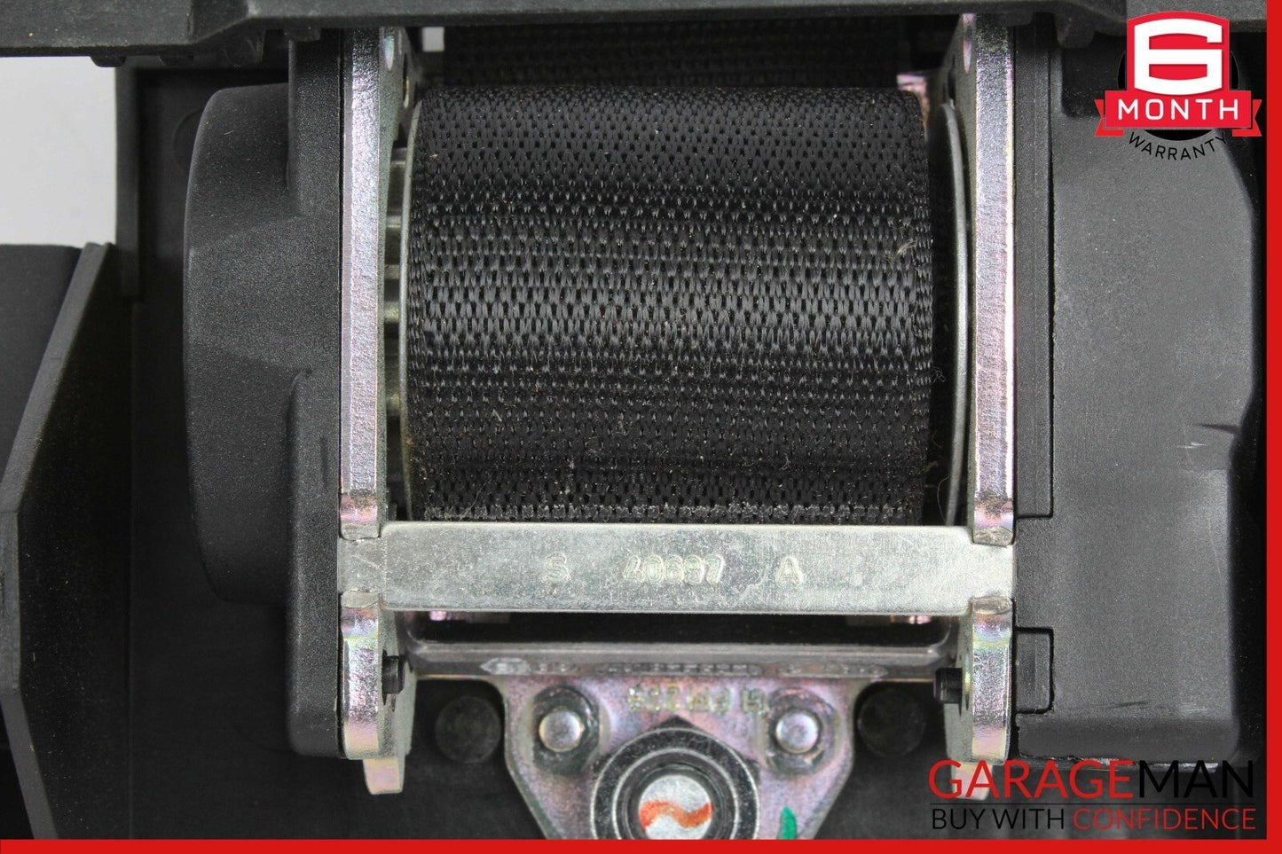 09-12 Mercedes R230 SL550 Rear Left Seat Belt Retractor Luggage w/Speaker OEM