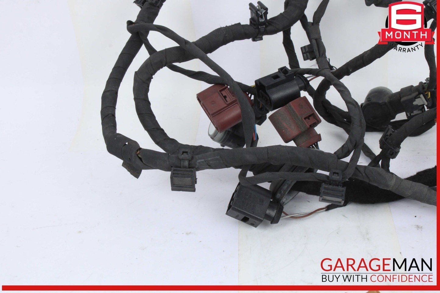 17-24 Audi Q7 Rear Bumper Wire Wiring Harness w/ Sensors 4M0971104AJ OEM