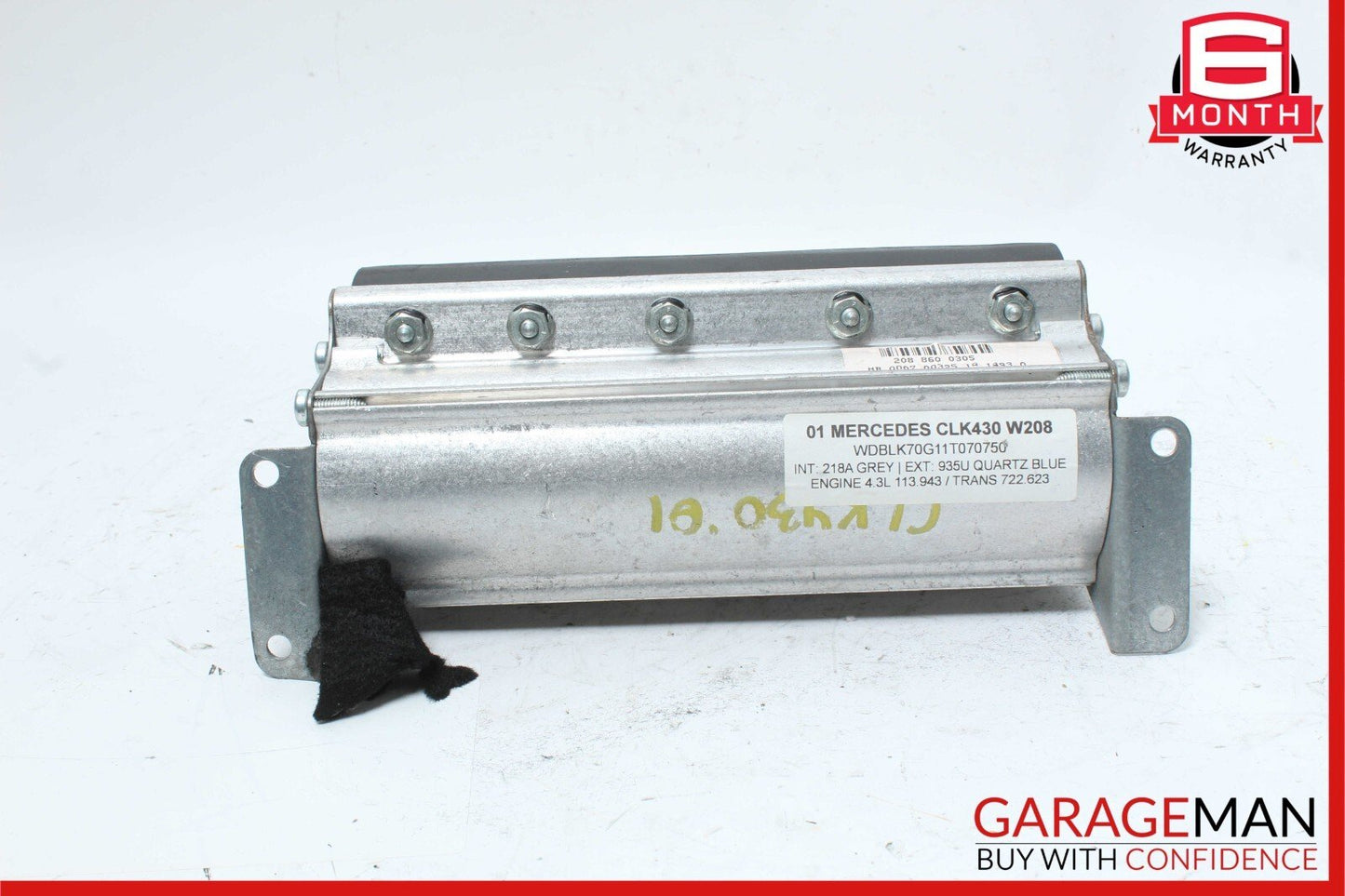 97-03 Mercedes W208 CLK430 CLK320 Front Right Dashboard Airbag Air Bag OEM