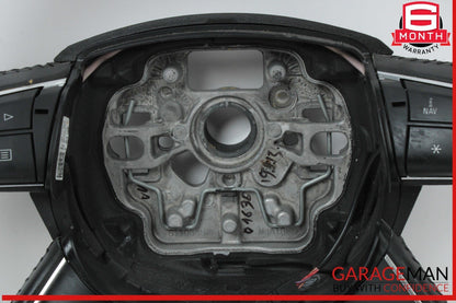 12-18 Audi S6 A7 Front Left Driver Side Steering Wheel Black 4G0419091M OEM
