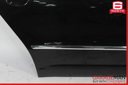 09-17 Volkswagen VW CC Rear Right Side Exterior Door Shell Panel Black OEM