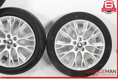 09-15 Jaguar XF Complete Wheel Tire Rim Set of 4 Pc 8.5 x 18 OEM