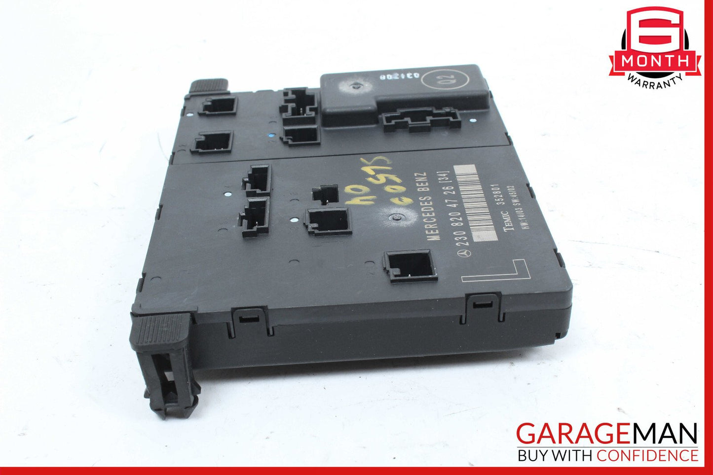 03-12 Mercedes R230 SL500 SL55 SL550 Door Control Module Left Driver Side OEM