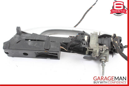 00-06 Mercedes W220 S55 AMG S500 Front Left Side Exterior Door Handle Silver OEM