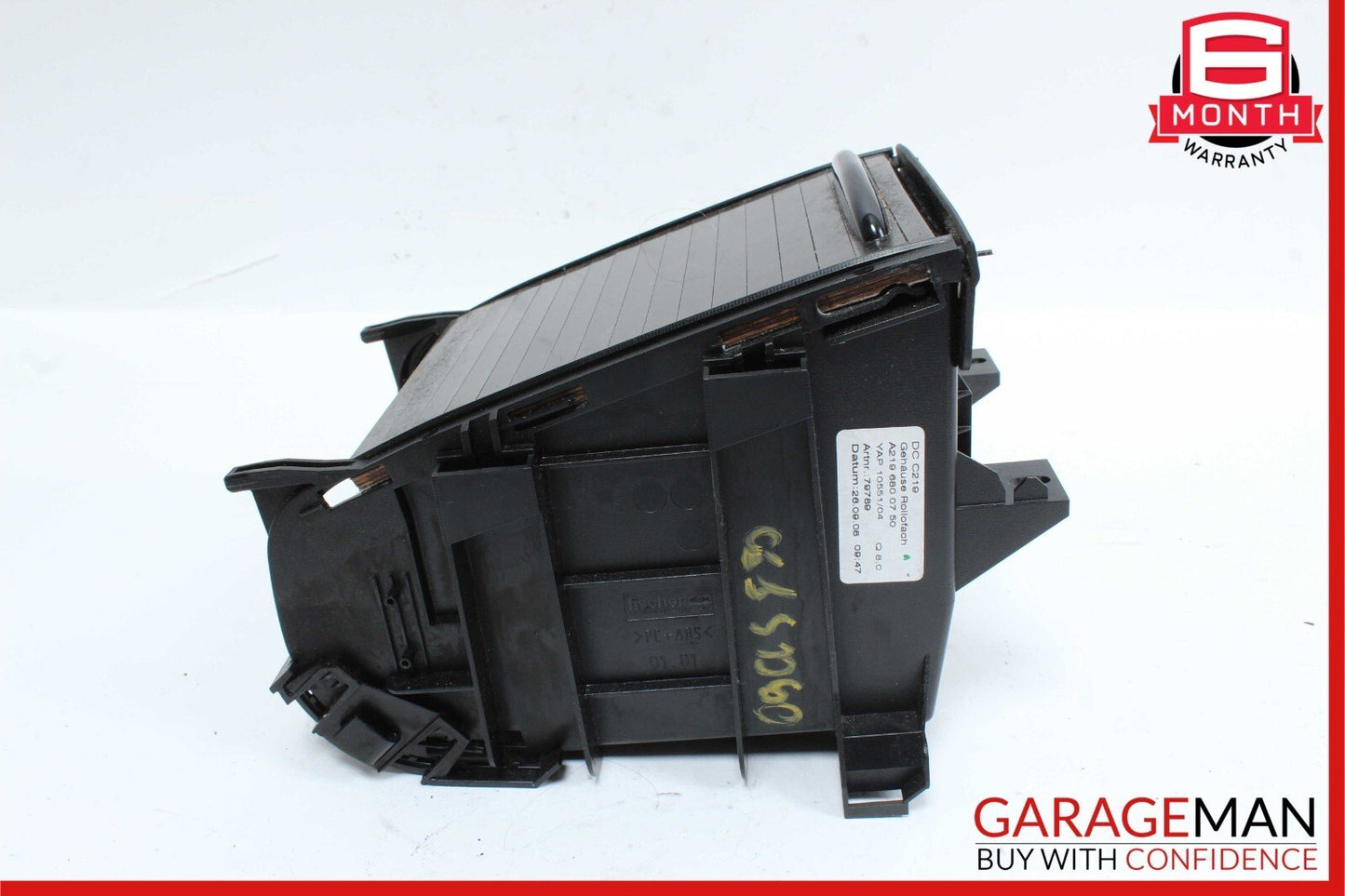 06-11 Mercedes W219 CLS550 CLS500 CLS63 Rear Center Console Armrest Arm Rest OEM