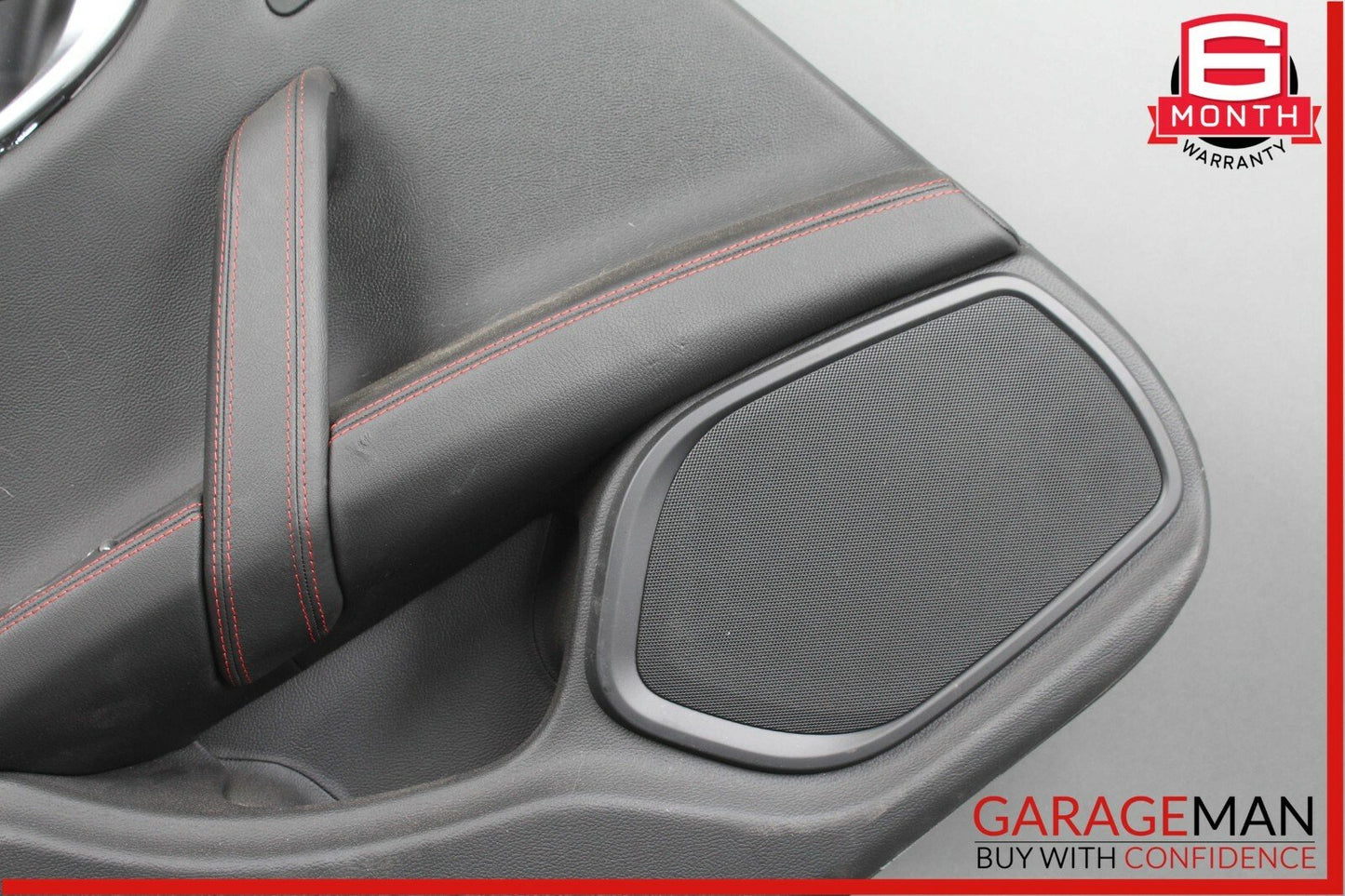 14-18 Maserati Ghibli Rear Left Side Interior Door Panel Cover Assembly Black