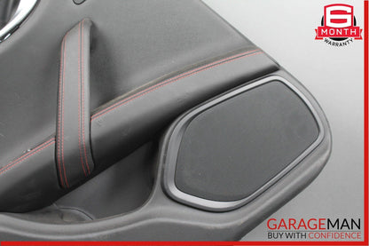 14-18 Maserati Ghibli Rear Left Side Interior Door Panel Cover Assembly Black