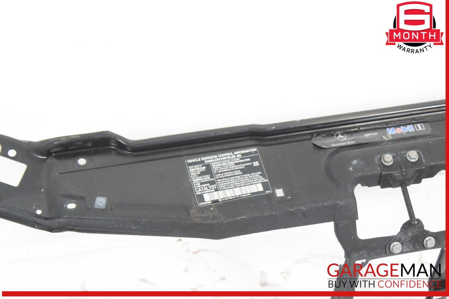 00-06 Mercedes W220 S500 S55 AMG Front Upper Radiator Core Support Bracket OEM