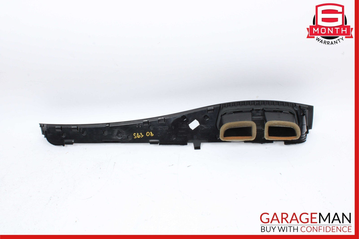 07-13 Mercedes W221 S550 S63 AMG Dashboard Air Vent Trim Panel Cover Central