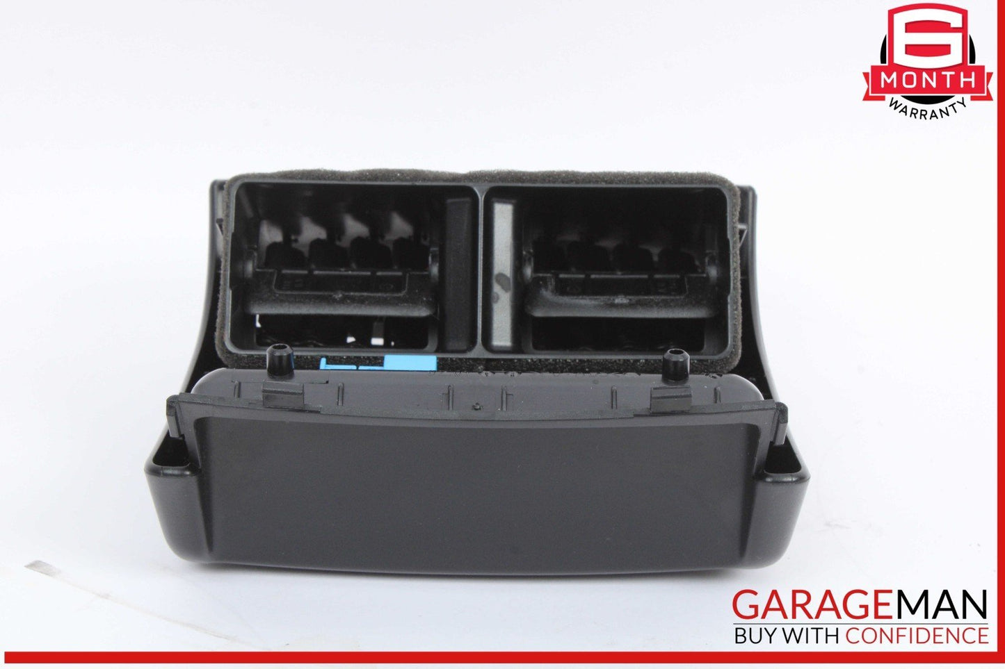 08-17 Mercedes W204 C250 E350 Rear Center Console AC Air Vent Trim Black OEM
