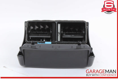 08-17 Mercedes W204 C250 E350 Rear Center Console AC Air Vent Trim Black OEM