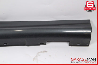 08-14 Mercedes C300 AMG Sport Sedan Left Side Skirt Rocker Panel Tenorite Grey