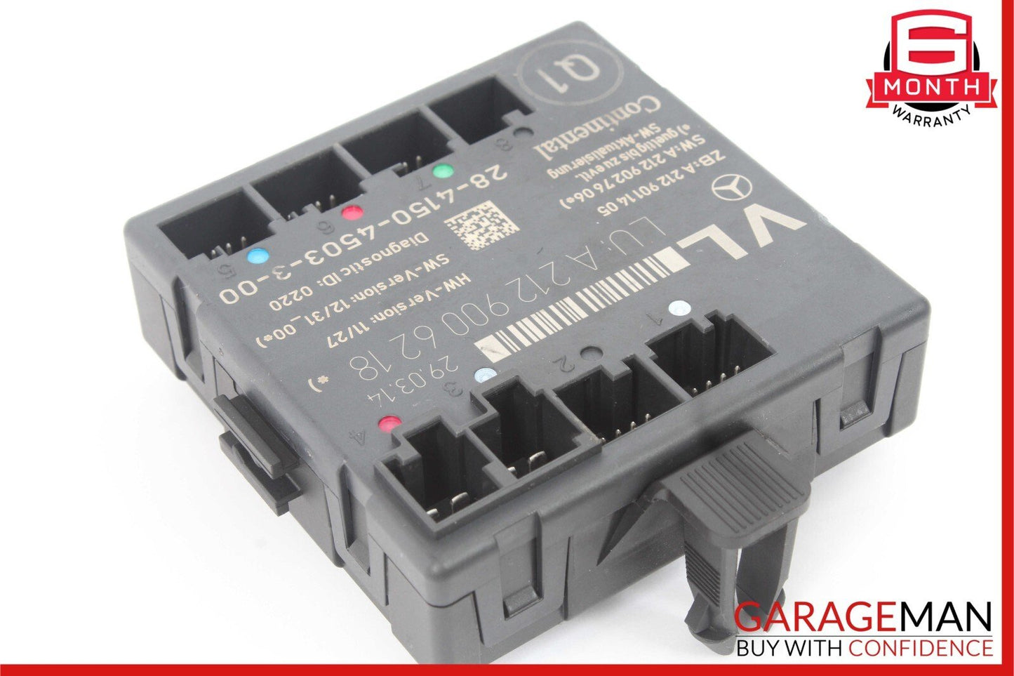 08-14 Mercedes W204 C300 C250 C350 Front Left Side Door Control Module Unit OEM