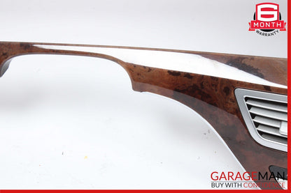 07-09 Mercedes W221 S550 Center Dashboard A/C Heater Switch Bezel Trim Assembly