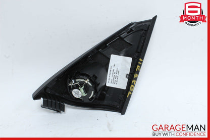 10-16 Mercedes E250 E400 E350 Front Left Door Panel Tweeter Speaker Cover Black