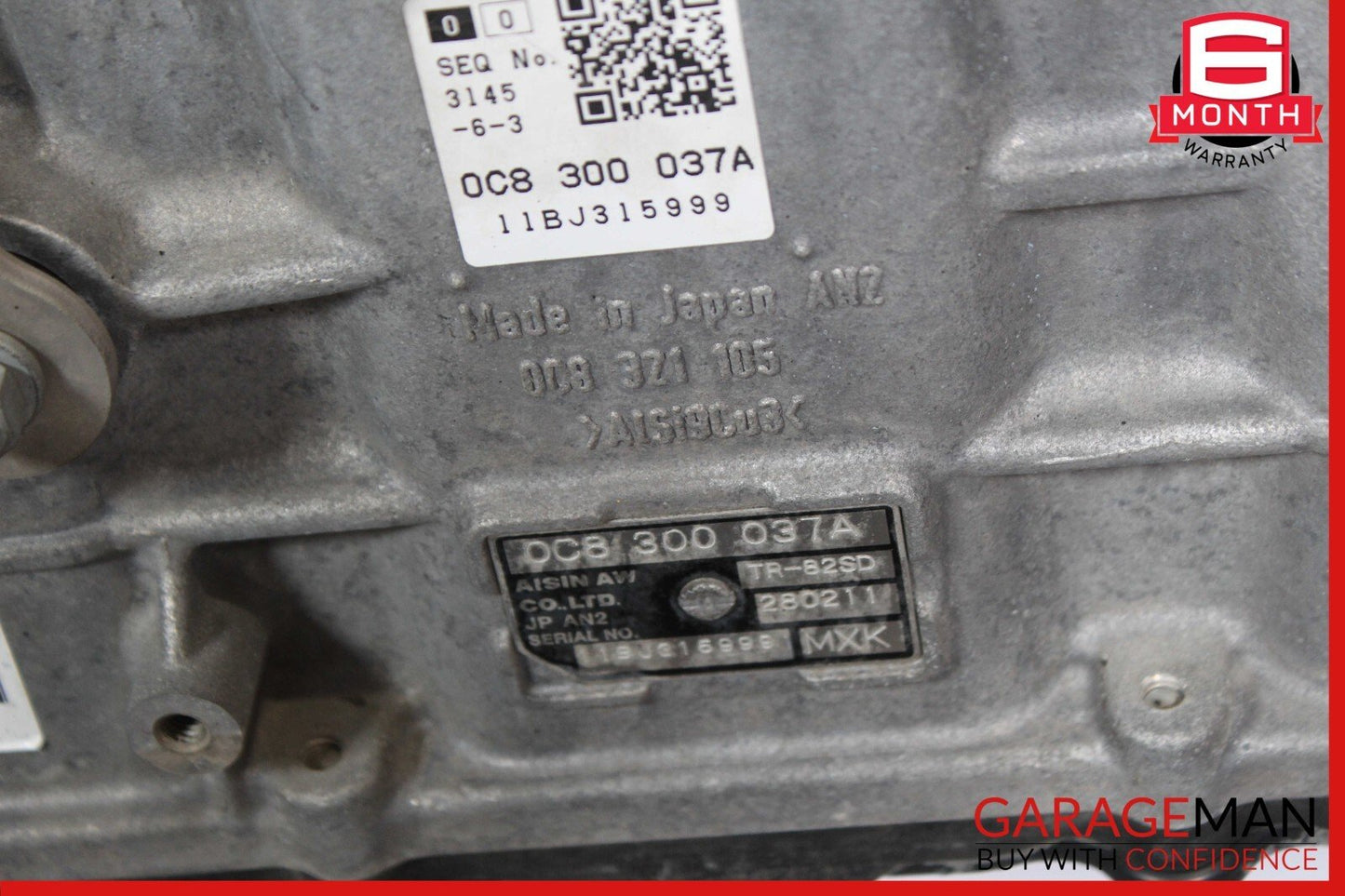 11-14 Porsche Cayenne S 958 GTS 4.8L Automatic Transmission Gearbox 174k OEM