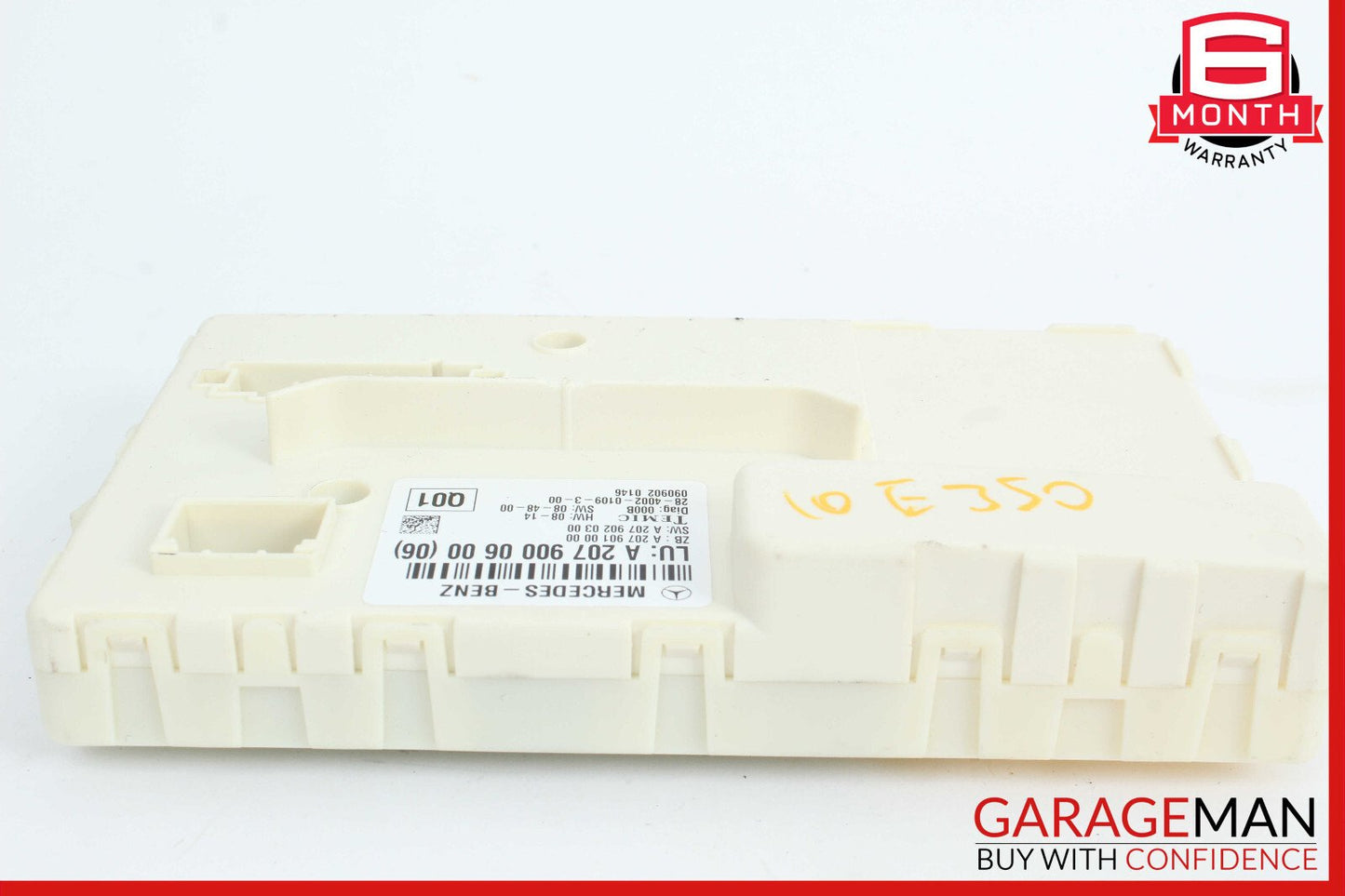 10-17 Mercedes W212 E350 E550 Coupe Rear Window Regulator Control Module OEM