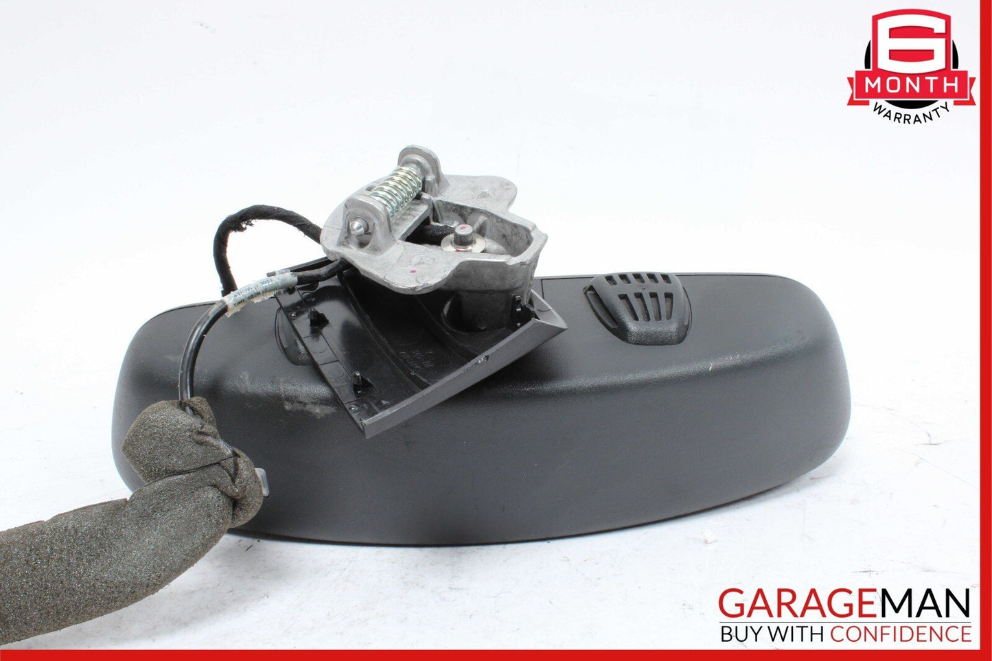 08-14 Mercedes W204 C350 Top Upper Rear View Mirror Assembly Black OEM