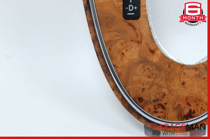 06-11 Mercedes W219 CLS500 CLS550 Center Console Shifter Trim Bezel Wood OEM