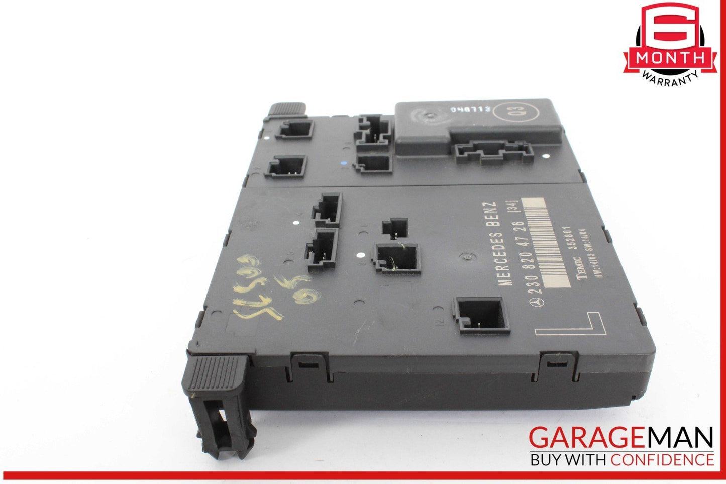 03-12 Mercedes R230 SL500 SL55 AMG Front Left Door Control Module 2308204726 OEM