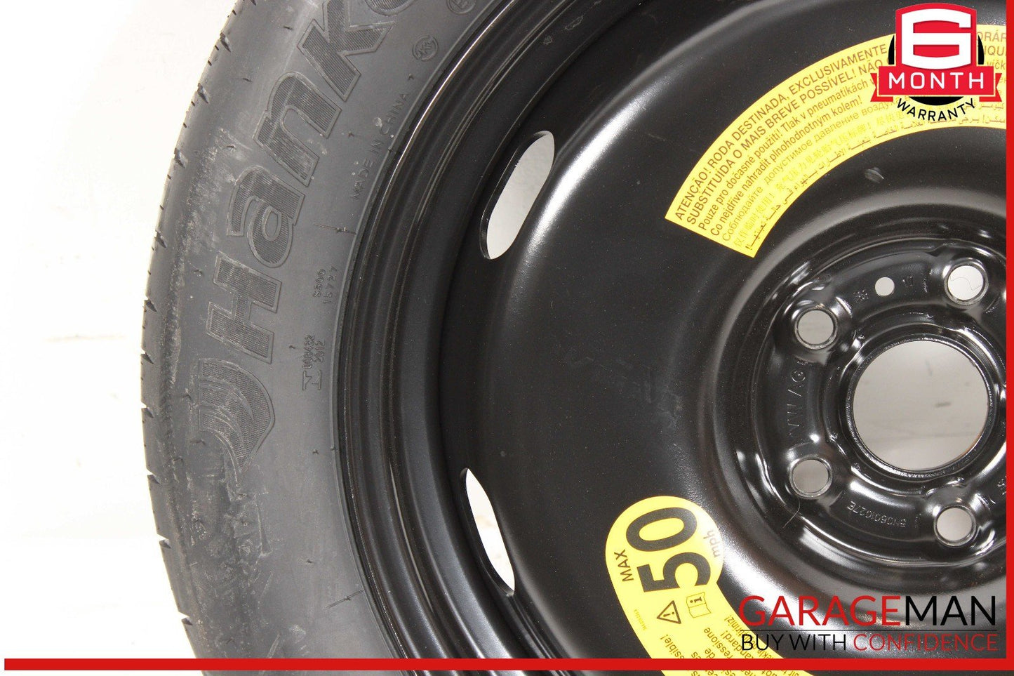 15-18 Audi Q3 Emergency Spare Tire Wheel Donut Rim R18 OEM