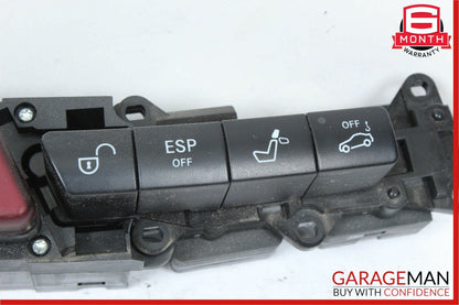 03-06 Mercedes W220 S430 Dashboard Center ESP Hazard Door Lock Control Switch
