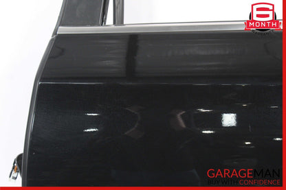15-16 Hyundai Genesis Rear Left Driver Side Door Shell Panel Black OEM