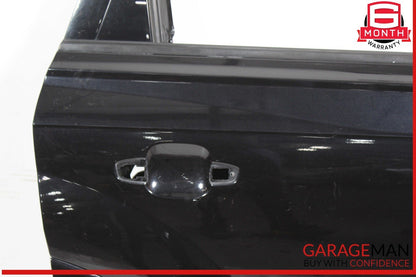 17-19 Audi Q7 Rear Right Passenger Side Door Shell Black OEM