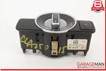 08-20 Mercedes W117 CLA250 GLK350 Headlight Fog Light Switch Control Module OEM